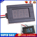 0.36" DC4.5-120V LED Voltmeter Digital Volt Meter Car Motorcycle Blue