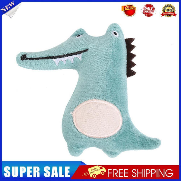 Plush Dog Toys Animal Cats Chew Bite Pet Sound Interactive Toys (Alligator)