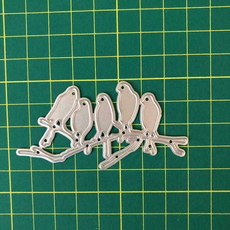 Little Bird Metal Cutting Dies Christmas Flower Leaves Hot Scrapbook