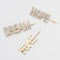 DREAM  Beauty Hair Clips Letter Barrettes Crystal Hairpins Rhinestone Headwear