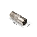 Useful Aerial Male Adapter Satellite Coax Connector F Female To TV Male F-Type