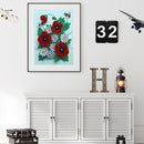 5D DIY Quilling Paper Painting Special Shape Drill Diamond Picture (YK195) Newly