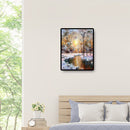 Full Drill Embroidery Diamond Painting DIY Winter Sun Mosaic Cross Stitch C