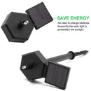 Solar Power LED Owl Lawn Light Waterproof Yard Landscape Lamp (Light Brown)