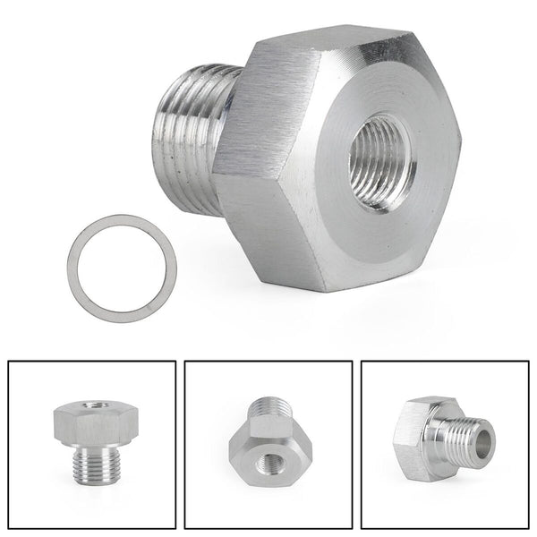 Engine Oil Pressure Sensor Female 1/8 Male M16x1.5 Adapter For LS Series Engine