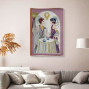 5D DIY Part Special Shaped Drill Diamond Painting Lady Kit Drawing (Y090) Newly