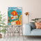 Pumpkin Canvas Paint By Numbers Oil Hand Painted Drawing Kit Home Decorations