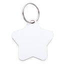 Sublimation Blank Keychain Blank Key chain Key Rings Present MDF Material