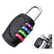 Window Door Color Padlock Combination Padlock 4-digit Number Password Lock