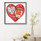 5D DIY Diamond Painting Valentines Day Love Full Round Wall Art Decor Rhinestone