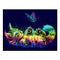 Full Embroidery Cat Butterfly Printed Cross Stitch 11CT 3 Strand Cotton Kit #F