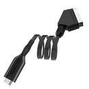 Hdmi-compatible To Scart Cable Portable 720p / 1080p Video Audio Adapter Convert