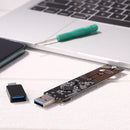 SATA NVMe to USB Adapter RTL9210 Chip M.2 SSD to to USB 3.1 Type A Card (B)