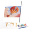 Hand Painted Digital Oil Picture DIY Hot Air Balloon Frameless Paint By Numbers