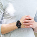 Silicone Watch Band Smart Bracelet Wrist Strap for Honor GS Pro (Black)