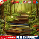 5D DIY Full Drill Diamond Painting Book Ladder Cross Stitch Embroidery Gift