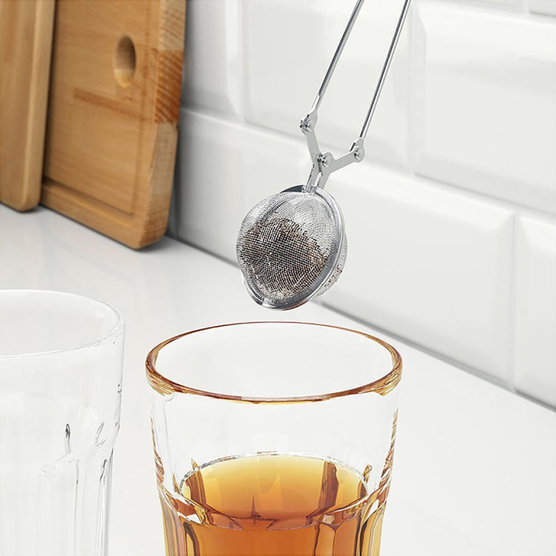 Reusable Stainless Steel Tea Strainer Infuser Tea Ball Filter with Handle