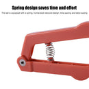 Garlic Press Ginger Cutter Manual Kitchen Grater Masher Grinder (Orange)
