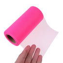 Colorful Tissue Tulle Paper Roll Spool Craft Wedding Party Decor Dark Pink Newly