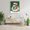 Christmas Snowman Oil Paint By Numbers DIY Drawing Hand Painted Wall Art Craf