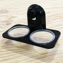 Reptile Dual Purpose Water Food Pot Gecko Bread Insect Feeding Bowl (A)