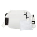 Women PVC Jelly Transparent Mini Shoulder Bag Girl Zipper Messenger Handbag