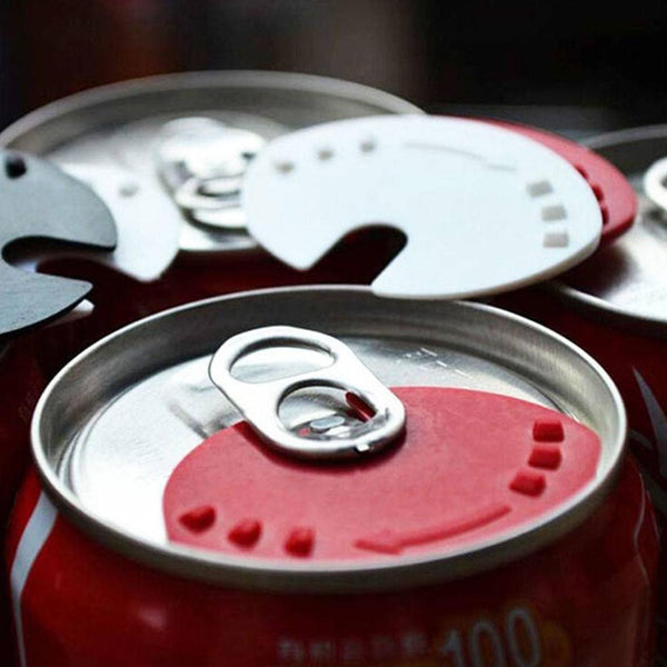 5PCS Beverage Can Sealer Lid Cap Soda Beverage Drink Covers Tops Beer set