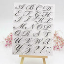 Nice Letter Alphabet Embosser Stamp Cake Decorating Baking Letters Tool F9Y2