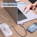 USB C HUB Docking Station for MacBook Thunderbolt 3 Dual Type-C Adapter (A)