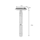 Metal Classic Double Edge Safety Razor w/ Blade Portable Shavers (ZR2195) Newly