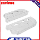 2pcs for Nintendo Game Controller Protective Cases Transparent Clear Crystal Hard Scarf