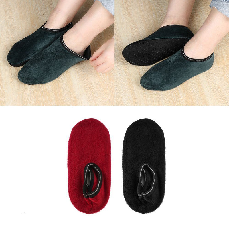 Antislip Slippers Thermal Socks Winter Warm Bedroom Floor Socks Thicken Velvet