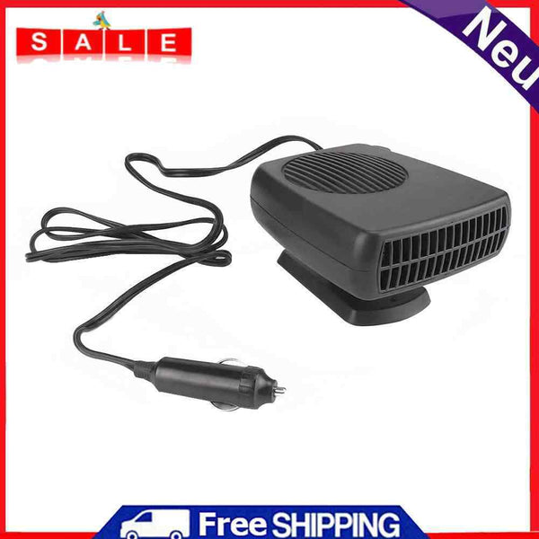 Drinking Car Cooling Heating Fans Dual-Use Electric Car Defroster Defogger Fan