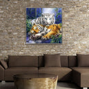 5D DIY Tiger Diamond Painting Embroidery DIY Craft Cross Stitch Home Decor Newly