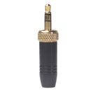 3.5mm Plug with M6 Internal Thread Necklace Clip Microphone Lead Cable for Sony