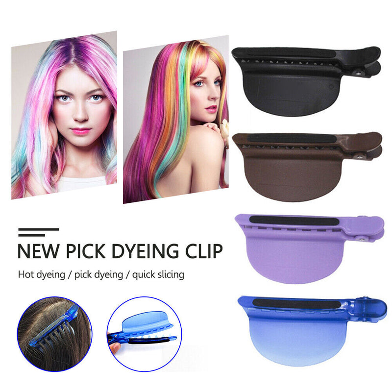 hairdressing clip Blue Color Sectioning Clips for Hair Extension dye tools Newly