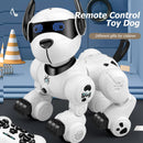 Electronic Dancing Smart Remote Control Robotic Patrol Dog Pets Toys White