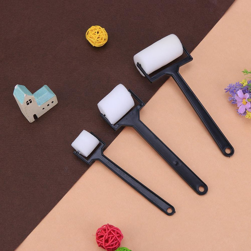 3pcs/Set Painting Sponge Roller Brush Art Drawing Graffiti Tool Kids