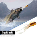 15.5cm 15g Bionic Squid Sea Fishing Lures Artificial Soft Bait (Luminous)