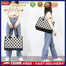Fashion Zebra Plaid Pattern Shoulder Totes Bag Hit Color Women Shopping Handbag