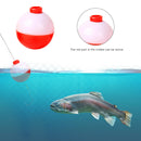 10pcs Fishing Bobber Set Plastic Round Float Buoy Outdoor Fishing Gear Tackle