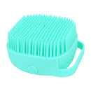 Pet Dog Massage Shampoo Brush Cat Bath Shower Brush Cleaning Comb (Blue) Newly