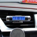 Time Watch Auto Thermometer Auto Dashboard Clocks Car Electronic Clock