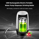 Rechargeable Electric Portable Water Pump Dispenser Drinking Bottle (White)