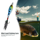 3cm 6g Mini  Fish Lure Artificial Hard Bait Wobbler with Feather (02) Newly