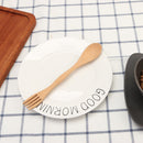 Creative Wooden Double Side Fork Spoon Together Wooden Personalized Tableware