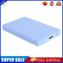 2.5 inch USB 3.0 Hard Disk Enclosure 6Gbps HDD SSD External Case (Blue)