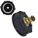 Garden Irrigation Valve 4/6" Male to Female Thread Hose Extend Bucket IBC F6Q0
