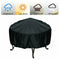 Round BBQ Grill Shelter Outdoor Rainproof Dustproof UV Protector Furniture Cover