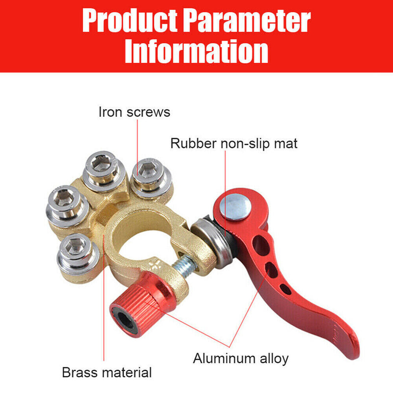 Car Battery Terminal Cable Clamp Quick Release Separating Car Accessories